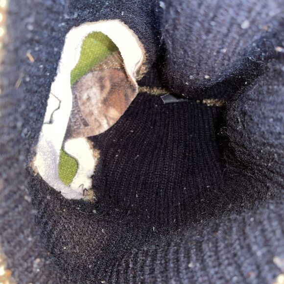 Vintage Camo Balaclava Ski Hunting Face Mask Warm Made In USA Bank Robber Beanie - Picture 7 of 9